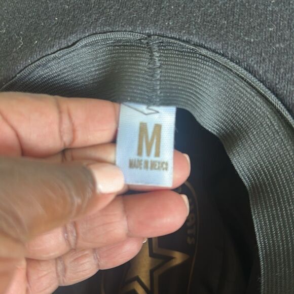 Lone Star Black Unisex Western Cowboy Hat M - Picture 7 of 7